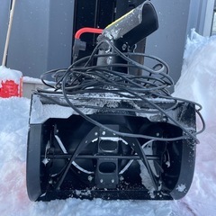 かきえもん　除雪機　100V 有線　の画像