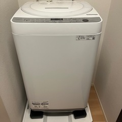 SHARP 全自動洗濯機 ES-GE7-W の画像
