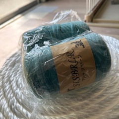 お値下げしました　ロープ、Tシャツヤーンの画像