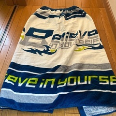 300円🐳小学生水泳用バスタオル長さ87cmの画像