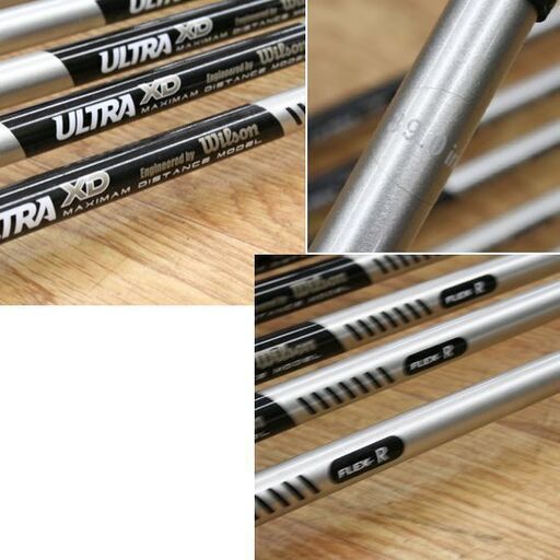 ゴルフクラブ アイアンセット Wilson ULTRA XD type-R 7本セット 5I-9I/P/S カーボンシャフト FLEX-R メンズ 右利き 札幌市 清田区 平岡