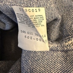 LEVI’S USA 501XX 90s Vintage 赤文字 W32 L34の画像