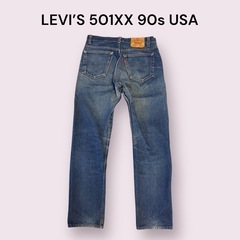 LEVI’S USA 501XX 90s Vintage 赤文字...
