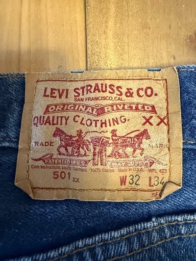 LEVI’S USA 501XX 90s Vintage 赤文字 W32 L34