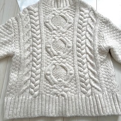 【ZARA】 もこ編みニット＋ウールニット