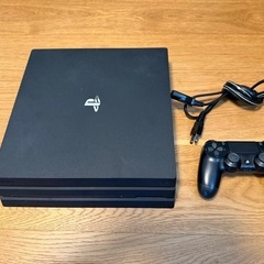 プレイステーション4 pro + プレイステーション4の画像