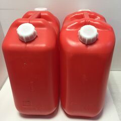 □ 灯油タンク 18L 2個まとめ ポリタンク 赤 空タンク ポ...