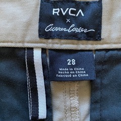 RVCA チノパン古着の画像