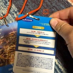 ユニバーサルスタジオジャパンリロクラブ貸切ナイトのクレデンシャル