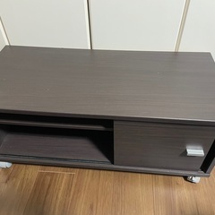 【0円でお譲りいたします】ニトリ　テレビ台の画像