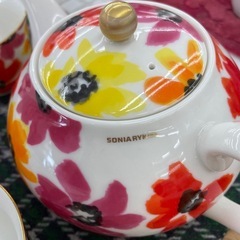 【ドリーム川西店御来店限定】 SONIA RYKIEL/マーガレット/ティーセット/中古品【2003249255628709】の画像