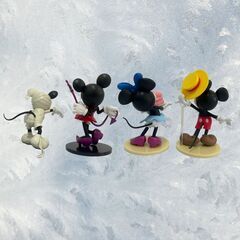ディズニーキャラクターズ　ミッキー ＆ ミニー フィギュア4体セット   S_051の画像