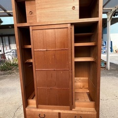 お茶の道具タンス
