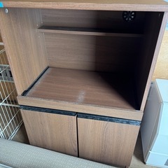 【現状渡し】キッチンワゴン　キャビネット　キッチンボードの画像