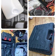 バッテリー2個付き高圧洗浄機 コードレス 充電式 大容量バッテリー 強力 家庭用 初心者向け 5MPa最大吐出圧力 300W 水噴射量4L|min 高圧 洗浄機 6段階マルチスプレー コンパクト 洗車機 ポータブル 車掃除/庭/屋外/の画像