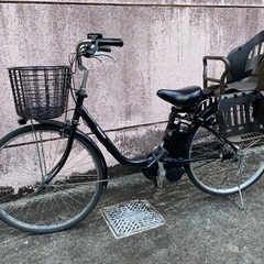 【取引中】電動自転車　Panasonic 子供乗せ