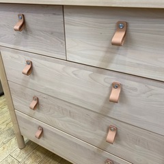 6/3値下げしました🌳北欧🌳IKEA BJORKSNAS 4段チェスト 引き出し 衣類収納 子供部屋🧸美品⭐️ソフトクロージング　イケア ビョルクスネース  バーチ クラシック 無垢材製NO.1898F　 の画像