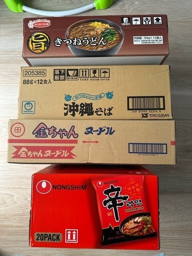 【商談中】カップ麺 4箱まとめ売り