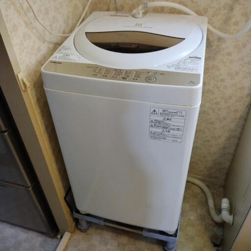 全自動洗濯機　TOSHIBA  東芝　ZABOON AW-5G8