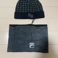 FILA GOLF ニット帽 ネックウォーマーセット
