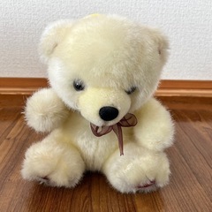 クマ ぬいぐるみ 卒業帽&マント付き 2体セットの画像