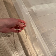 ニトリ　ベッド下収納ケースの画像