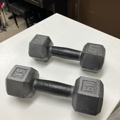 O2502-860 ダンベル 6kg 2個セット ※バラ売り不可...