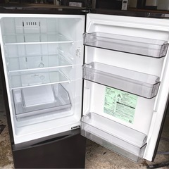 札幌市内配送可 【6ヵ月保証付き】美品 23年製 東芝 TOSHIBA 153L 2ドア冷蔵庫 GR-U15BS(K) 右開きの画像