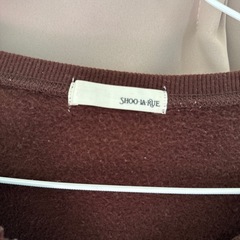 シューラールー裏起毛トレーナーMサイズの画像