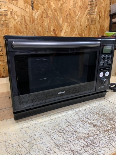 s7043）アイリスオーヤマ スチームオーブンレンジ ブラック MO