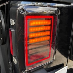 JeepラングラーアンリミテッドJk LEDテールランプの画像