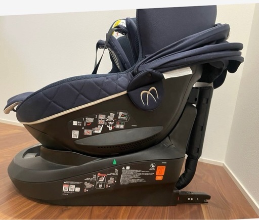 【美品】エールべべ　クルット5Sグランス グランネイビー エールベベ クルット6i グランス グランネイビー №29505 | ベビー用品