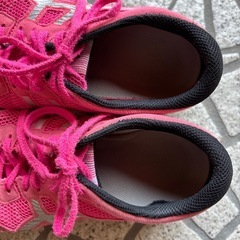 asics  虎走　ランニングシューズ　24㌢  0円の画像