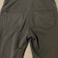 マタニティ　裏起毛パンツ Sサイズ の画像