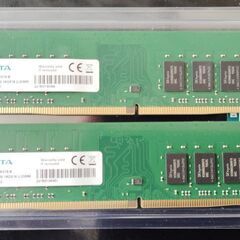 ADATA DDR4 2666 U-DIMM メモリー32GB(...