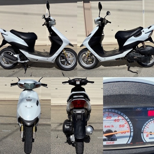 665 km ☆始動動画あり☆ スズキ ストリートマジック CA1LB 原付