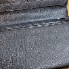 最終値下✨PRADA プラダ/サフィアーノレザー フラップ長財布 BLACKの画像