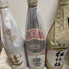日本酒1.8L一升瓶3本セット ④ (こたこた) 甲賀の日本酒の中古あげます・譲ります｜ジモティーで不用品の処分