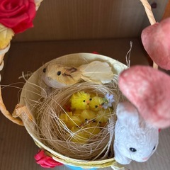 飾り物　🐇　🐥　🦜の画像