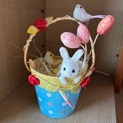 飾り物　🐇　🐥　🦜
