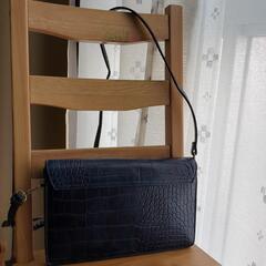 【ZARA】クロコダイル調ショルダーバッグの画像