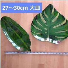 葉大皿セット