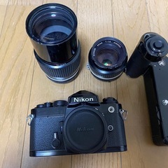 nikon フィルムカメラ　レンズ　セット