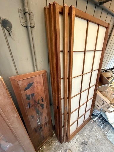 障子枠6枚お譲りします！