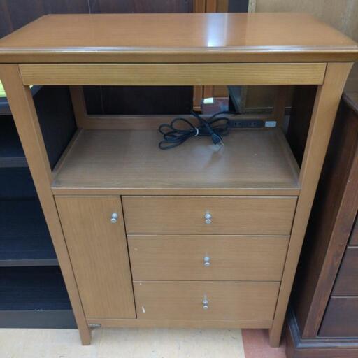 ★ジモティー割引有★ カリモク 電話台 中古品