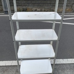 スチールラック ホワイト 5段②の画像