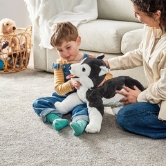【池袋駅でお渡し】IKEA シベリアンハスキー ぬいぐるみの画像