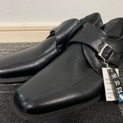 新品　kansan 本革使用　ビジネスシューズ　27cm リクル...