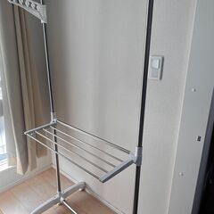 【無料】室内・部屋干しラック　お譲りします！