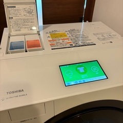配送可能🚚💨分解清掃済‼️ドラム式洗濯機 東芝 2019年製 12.0kg 7.0kg TW-127X8L ✨ウルトラファインバブル✨ZABOON✨温水抗菌ウルトラファインバブル洗浄W✨低振動･低騒音設計✨ヒートポンプ✨大型チッチパネル✨槽内LED照明✨ドラム式洗濯乾燥機✨大容量✨自動投入✨携帯接続可能✨ホワイト✨TOSHIBA✨SHARP✨HITACHI✨中古品✨リユース✨リサイクル✨家電✨新生活✨引越し✨セットでお得✨の画像
